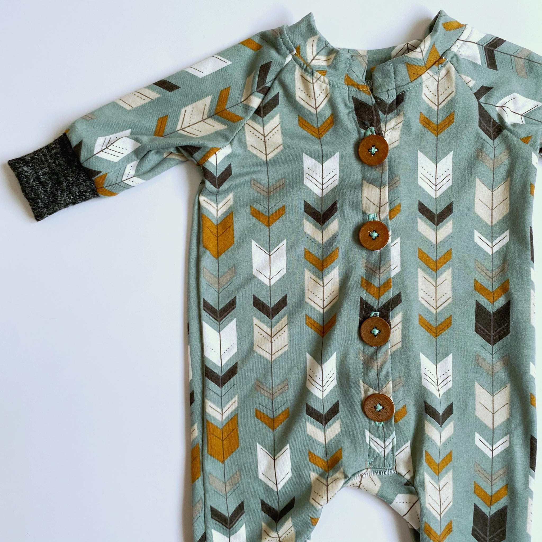 BLUE ARROWS ROMPER - READY TO SHIP