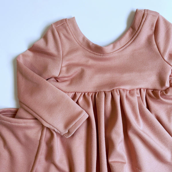 PINK ROMPER & DRESS - READY TO SHIP