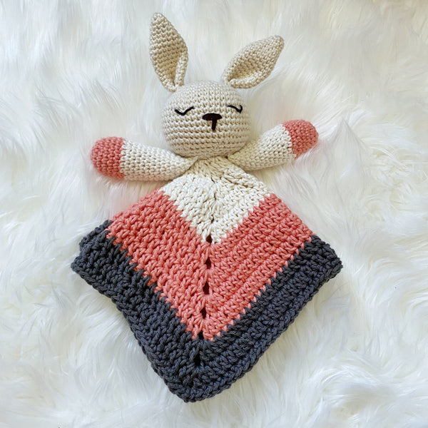 Bunny Rattle & Lovey Set