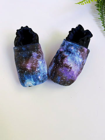 Soft Sole Slippers - Galaxy