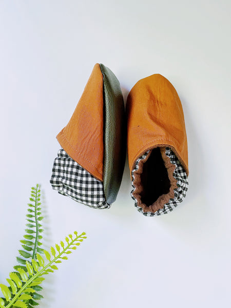 Soft Sole Slippers - Neutral Brown