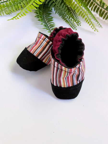 Soft Sole Slippers - Stripes